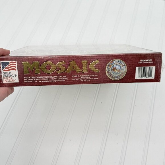 Brand New Sealed NOAH’S ARK Mosaic 500 Pcs Round Puzzle 20.5" Round #8321 2006 C - Picture 4 of 4